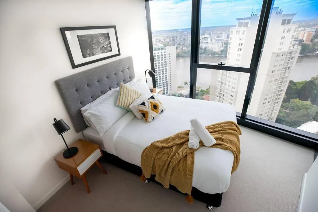 Lvl30 Garden/River Views Balcony By Stylish Stays 布里斯班